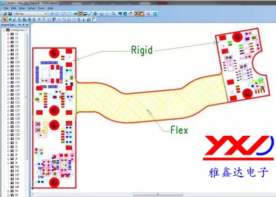 圖 4：剛性/柔性<a href=http://www.bogolease.com/ target=_blank class=infotextkey>電路</a>板允許最大限度地利用可用空間